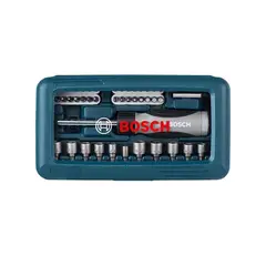 BOSCH - SET DE PUNTAS MIXTAS CON MANGO JUEGO DE 46PZS