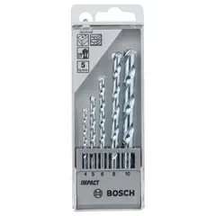 BOSCH - BROCAS PARA MURO 4.5.6.8.10MM IMPACT JGO 5PZS PROF