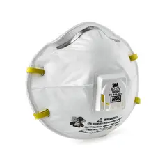 3M - MASCARILLA N95 DESECHABLE VALVULA COOLFLOW 8210V (2 UNDS)