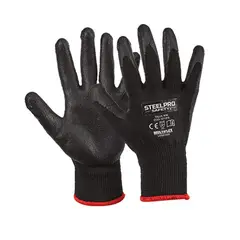 STEELPRO - GUANTE MULTIFLEX LATEX ECO NEGRO T-XS