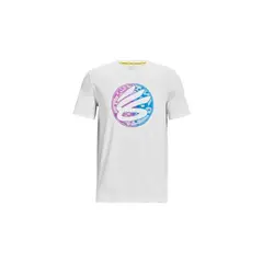 UNDER ARMOUR - Camiseta Hombre CURRY GRADIENT HVYWE Blanco