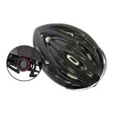 AFM - CASCO BICICLETA CON RACHER NEGRO