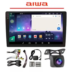 AIWA - Radio Carro 2K Android OctaCore 4 x 64GB 9.5' CarPlay Inalambrico