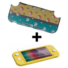 GENERICO - Protector Rígido De Pokebolitas + Vidrio Para Switch Lite