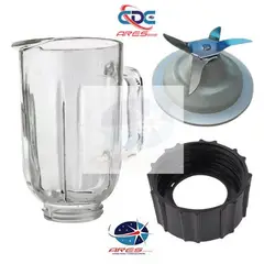GENERICO - Kit Vaso+Cuchilla+base Licuadora DURAPRO TURBOPRO