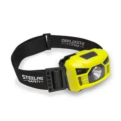 STEELPRO - LINTERNA LED ANTIDESLIZANTE RECARGABL USB 100LUMEN