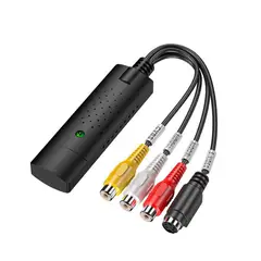 GENERICO - Convertidor De Audio Y Video Con USB 2.0 Y Cable Y Software de la CD-ROM