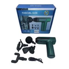 GENERICO - Masajeador de percusion 6 piezas recargable portatil FK23D-75