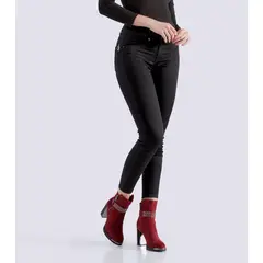 DEREK - Jean Con Corte En Pretina Y Bota Skinny