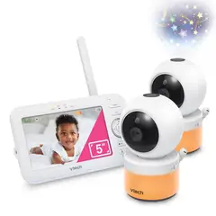 VTECH - Monitor De Video VM5463-2 Pant LCD 5 Pulg Para Bebe