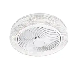 SANKEY - Ventilador de Techo con Luz Led a Control Remoto de 18 Pulgadas