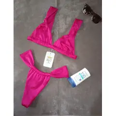 GENERICO - Traje De Baño Mujer RVT STORE Bikini De Dos Piezas Semihilo