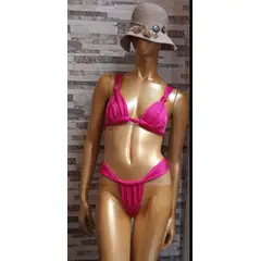 GENERICO - Traje De Baño Mujer RVT STORE Bikini De Dos Piezas Semihilo