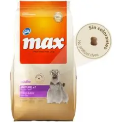 MAX - Perro Adulto Mature +7 Pollo-Arroz x 2kg