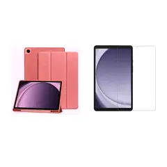 GENERICO - Forro Smart Case Con Para Samsung A9 87 x110 x115 + vidrio