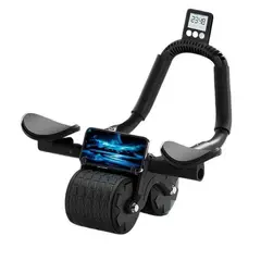 GENERICO - Rueda De Rodillo Abdominal De Rebote Automático