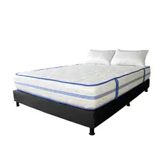 DORMILANDIA - Combo 120x190 Caribe Colchón+base cama+almohada