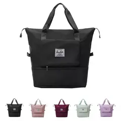 GENERICO - Bolsa De Viaje Expandible Plegable Y De Gran Capacidad