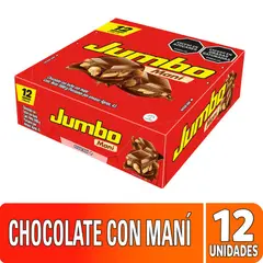 JUMBO - Golosina Maní 12 unidades x 90g