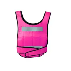AFM - CHALECO ESCOLTA PARA MOTO ROSA