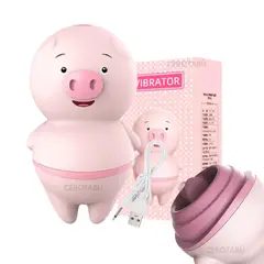 GENERICO - Vibrador Consolador Estimulador De Clítoris Lengua Pig