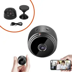 GENERICO - Mini Cámara Espía Wifi Seguridad Con Detención De Movimiento