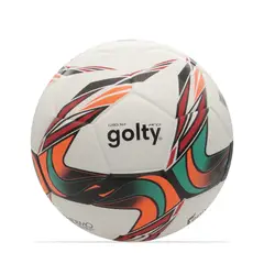 GOLTY - Balón Fútbol Comp Fenix Thermobonded No.4-Blanco