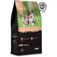 AGILITY GOLD - Gatitos 3 kg