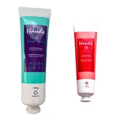 GENERICO - Crema Manos Aloe Vera Guante Silicona Ultra Hidratación- Granada 100 G