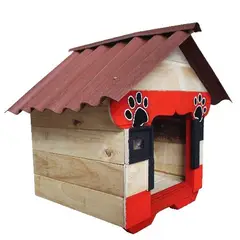WOOD PETS - Casa Para Perros En Pino Interperie