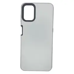 GENERICO - Funda Estuche Rígido Antigolpes Para Motorola G9 Plus PLATEADO