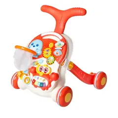 HUANGER - Andadera 2 En 1 Mesa De Actividades Bebés Con Luz Y Sonido