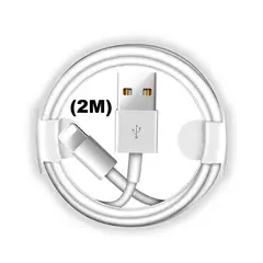 GENERICO - Cable Cargador 2M para iphone 5 6 7 8 X Xr Xs11 12 13 14