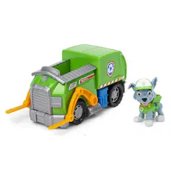 SPIN MASTER - Paw Patrol Patrulla Canina Rocky Vehiculo Con Figura