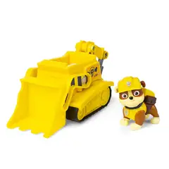 SPIN MASTER - Paw Patrol Patrulla Canina Rubble Vehiculo Con Figura