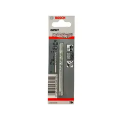 BOSCH - Broca Impact CYL-1 Ø4.0mm X 75mm para Concreto 2 Und