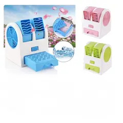 GENERICO - Mini aire acondicionado artic ventilador humificador portátil azul