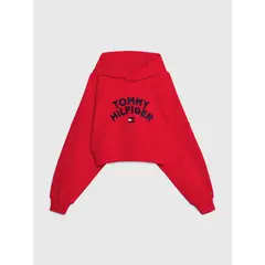 TOMMY HILFIGER - Saco De Niña Con Gorro Y Logo