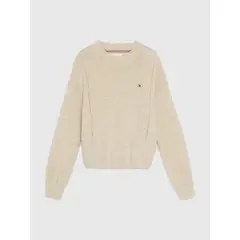 TOMMY HILFIGER - Saco De Niña Essential Corte Amplio