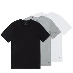 TOMMY HILFIGER - Pack De 3 Camiseta De Cuello Redondo Con Logo