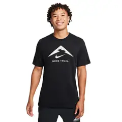 NIKE - Camiseta Dri Fit Tee Trail-Negro