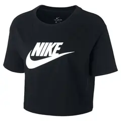NIKE - Camiseta Sportswear Essential Graphic Tees Mujer-Negro