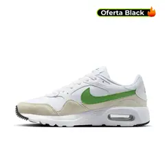 NIKE - Tenis Air Max Sc Nsw Running Mujer-Blanco/Verde
