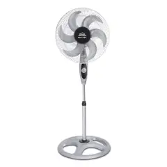 HOME ELEMENTS - Ventilador Pedestal 18 Pulgadas 6 Aspas Maxiflow Elite