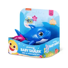 ZURU - Tiburon Juguete Robot Robo Alive Baby Shark Azul