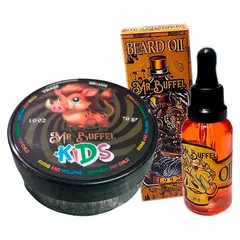 GENERICO - Cera 3oz + Aceite Mr Buffel Barba Y Cabello