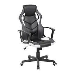 GENERICO - Silla De Oficina Gerencial Para Escritorio - Negra con Gris