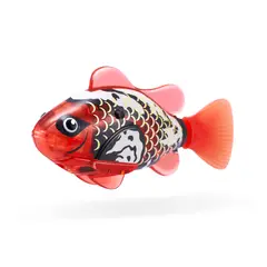 ZURU - Pez Mecánico Para Pecera Robo Fish Rojo Robo Alive Serie 3