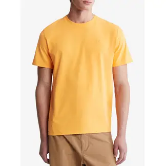 CALVIN KLEIN - Camiseta Con Logo Hombre Naranja