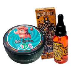 GENERICO - Cera 3oz + Aceite Mr Buffel Barba Y Cabello